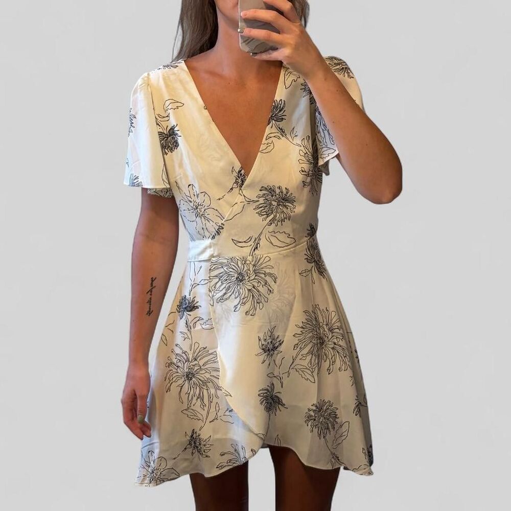 JOA Women's White Dress